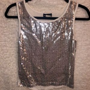 Wet Seal sequin tank
